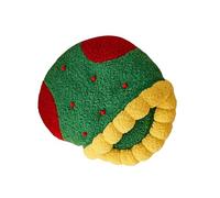 YiQinzcxg Pet Bed Nest For Dogs And Cats Dog Cave Bed Furry Nest Christmas Theme Nest Christmas Sock Shape Cave