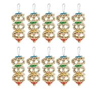 YiQinzcxg Pet Bird Chew Toy Natural Cornhusk Beads For Cockatiel Conure Cockatoos Teeth Grinding Toy For Cage Bird