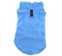 YiQinzcxg Pet Dog Clothes Fleece Waistcoat Cats Harness Leash Costume Small Pet Winter Autumn Clothes Warm Vest Outfit Suit