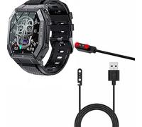 yiqungo USB Cable for EIGIIS Bassizo K55 Smart Watch, Magnetic 2pin Charger