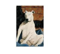 YiQuSoft Cedric Morris Belle of Bloomsbury, 1948 Poster Room Aesthetic Print Art Wall Painting Canvas Modern Bedroom Decor Unframe-style 08x12inch(20x30cm)