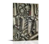 YiQuSoft Fernand Leger Fernand Léger, 1916 Poster Canvas Art And Wall Art Picture Print Modern Family Bedroom Decors Frame-style 12x18inch(30x45cm)