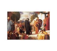 YiQuSoft Frederic Leighton Captive Andromache Poster Picture Print Wall Art Painting Canvas Artworks Gift Idea Room Aesthetic Unframe-style 12x18inch(30x45cm)