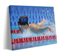 YiQuSoft Gretchen Walsh Classic Action Poster Swimming World Star_LE_upscale_balanced_x4 Painting On Canvas Wall Art Scroll Picture Print Living Room Walls Decor Homes Frame-style 20x30inch(50x75cm)