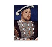 YiQuSoft Hans Holbein The Younger Portrait of Henry VIII Poster Artworks Canvas Room Aesthetic Wall Art Prints Home Modern Decor Unframe-style 12x18inch(30x45cm)