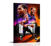 YiQuSoft Kevin Durant Art Poster Basketball Superstar_LE_upscale_balanced_x4 Wall Art Aesthetic Canvas Painting Picture Living Room Decor Home Frame-style 24x36inch(60x90cm)
