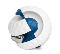 Yiran Rotating Cube Bead Orbit Ball Maze Ball Fidget Hand Spinner Sensory Toys Anxiety and Stress Relief Fingertip Gyro Educational Puzzle Games for Interactive Toys Kids and Adult - White