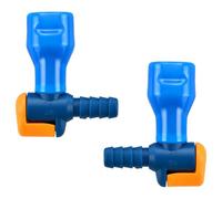 Yiranfuyao 2 Pack Hydration Bladder Replacement Set, Silicone Mouthpiece and 90 Degree Bite Valve Compatible with CamelBak and Platypus Water Reservoir, Leakproof Hydration Tube Accessories