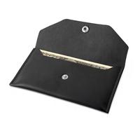 Yiranfuyao PU Leather Cash Envelope Wallet, Waterproof Reusable Money Saving Wallet Organizer Pouch for Cash UK Travel Budgeting Wedding Birthday Graduation Holidays