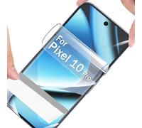 Yiranzix 2pcs Dustproof Hydrogel Film for Google Pixel 10 Pro 5G 6.3 Inch 2025 Gel Film TPU Screen Protector Flexible HD Clear Fingerprint Unlocked Ultra Thin