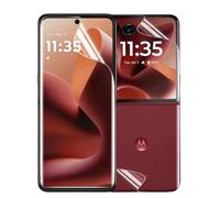 Yiranzix 2pcs Dustproof Hydrogel Film for Motorola Edge 60 Pro 5G 6.7 Inch Gel Film TPU Screen Protector Flexible HD Clear Fingerprint Unlocked Ultra Thin