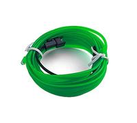 Yirepny Car LED Interior Strip Light, USB Neon Wire Lights - 1M/2M/3M/5M Glowing Electroluminescent (EL) Wire, Ambient Lighting Kit Car Interior Decoration Green 1 m