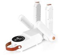 Yirochan Electric Shoe Dryer with Timer - Foldable Boots Dryer, 4 Adjustable Racks Glove Boot Warmer with Heat Blower, Home Quick Drying for Shoes Gloves Hats Socks Odor Elimination
