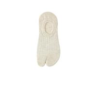 YIRONER Socks Women's Split-toe Socks, Two-toe Boat Low-cut Invisible Seamless Breathable Short Cotton (6-pack)-khaki-one Size Fits All