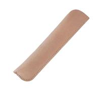 YISENJEE Pens Pouch Multicolor Vintage Waxy Imitation Cowhide Vegetable Tanned Leather Hand Sewn Pen Case Pen Bag Protective Cover Original Color Single Pack