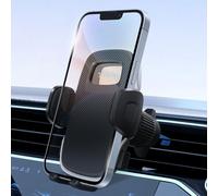 YISH Phone Car Holder, Mobile Phone Mount Cradle 360° Rotation, Air Vent Car Super Stable Hook Clip,Universal Telephone Holder for iPhone, Galaxy, All 4.0''-7.0'' Smartphones