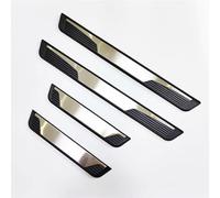 yishao Car Outer Door Sill Kick Plates Protector for Lexus NX200 NX300 NX300H NX250 NX350 NX350H NX450H+, Stainless Steel Kick Plates Scuff Guard Threshold Styling Decor Accessories