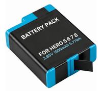 YISHDA AHBDT-801 Replacement Battery 1500mAh 3.85V Compatible with GoPro HERO5 HERO6 HERO7 HERO8 Black Action Camera（1 Pack
