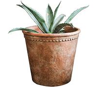 YISHUOYZBS Large Retro Stoneware Terracotta Cement Flower Pots European Style Outdoor Garden Cylinder Planter Bonsai Pots Plant Containers Gardening Garden Landscape Planter Decoration Gift-40 * 40cm