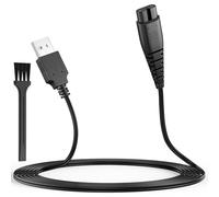 Yisica 5V Shaver Charger Cable for Hatteker Charger, 150CM/4.9FT USB Power Cord Beard Trimmer Shaver Charging Cable for Hatteker RFC-588 RFC-598 RFC-690 RFC-692 RFC-696 RSCX-9598 RSCX-7568