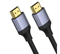Yisica HDMI Cable 3.3FT/1M, Ultra HD High Speed 48Gbps HDMI Cable, 8K@60Hz 4K@120Hz HDM I Cord Lead eARC HDR10 HDCP 2.2/2.3, Compatible with Roku TV/PS5/HDTV/Blu-ray
