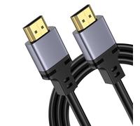 Yisica HDMI Cable 6.6FT/2M, Ultra HD High Speed 48Gbps HDMI Cable, 8K@60Hz 4K@120Hz HDM I Cord Lead eARC HDR10 HDCP 2.2/2.3, Compatible with Roku TV/PS5/HDTV/Blu-ray