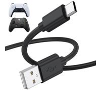 Yisica USB C Charger Cord for PS5/PS5 Pro Controller,Xbox Series X/S,USB A to Type C Charging Cable Replacement for Elite Series 2 Controller,Nintendo Switch 2/OLED,PlayStation 5 DualSense