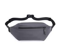 YISILINYX Waterproof Waist Bag Bumbags,Nylon 4 Pockets BumBags Unisex Fanny Pack Bag with Bottle Holder for Sport Travel Hiking Cycling,Hiking,Fitness,Running,Bike Travel (Grey)