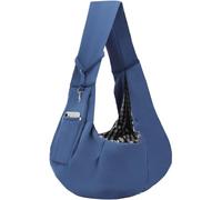 YISIMIN Puppy Carrier Sling - Reversible Dog Sling Carrier for Small & Medium Dog Cat, Hands Free Dog Sling Carriers With Pocket, Soft Comfortable Dog Sling for Walking Subway Shopping Travel