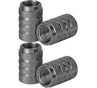 YISIYISAN 4 Pcs Tire Valve Stem Caps for Dodge Durango 3/2/1.Gen SXT/GT/RT/Citadel/SRT/SRT Hellcat 1998-2025, Tyres Tire Car Resistant Corrosion Dust Accessories,A