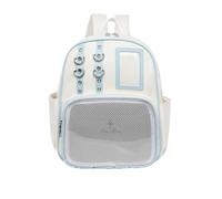 YISONHONDA Backpack Ita Mini With Pin Display Insert & Cute Pins - Kawaii Japanese Anime Bag For School Teens Girls-b Blue Board-30x23x12cm No Badges