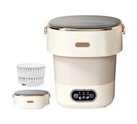 Yisowy Portable Mini Washing Machine 15L with Upgraded Spin Basket, Compact Clothes Washer for Underwear, Baby Clothes & Small Items, Ideal for Home, Apartments, RV Tours, Dormitories & Hotels