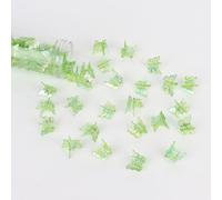 YISSION 60 Pcs Mini Green Butterfly Hair Clips Cute Small Butterfly Hair Claw Clips with Box Package 90s Y2K Hair Accessories for Girls Women