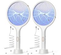 YISSVIC Electric Fly Swatter Fly Zapper Killer 4000V Mosquito Bug Zapper Racket