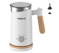 YISSVIC Milk Frother Electric Milk Steamer Automatic Hot or Cold Milk Foam Maker for Capuccino Chocolate Latte