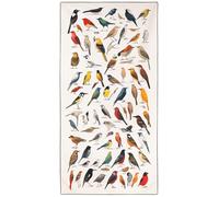 YISUMEI 50 Bird Species Beach Towel - Large 180x90cm, Quick-Dry Microfiber Towel with Carry Bag, Super Absorbent & Sand-Free Lightweight Travel Towel for Beach, Gym, Pool