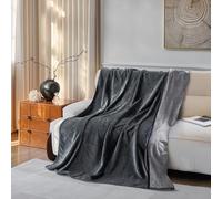 YISURE Waterproof Blanket for Couch Sofa Bed, Small Waterproof Blanket 60"x40", Leakproof Protector to Protect Sofa Bed from Pee & Spills (Slate Grey/Cool Grey)