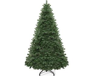YITAHOME 6ft Artificial Christmas Tree, Realistic Christmas Pine Tree with 880 Tips, Foldable Metal Stand & Metal Frame, Easy Assembly Pops Up Christmas Tree for Home Party, 182 x Φ115cm