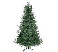 YITAHOME 7ft Artificial Christmas Tree, PE Mixed Realistic Spruce Christmas Tree with 1100 Tips, Foldable Metal & Stand Metal Frame, Easy Assembly Pops Up Christmas Tree for Home Party, 212 x Φ105cm