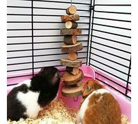 Yitaocity Natural Wooden Chew Tooth Grinding For Small Pets Rabbit Hamster Guinea Pig Toy