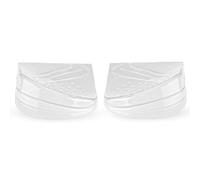 Yitexin 3 Layers Adjustable Medial & Lateral Heel Wedge Inserts, Adhesive Supination Pronation Correction Insoles, Shoe Orthopedic Heel Lifts for Leg Length Discrepancy Uneven (Clear, L)