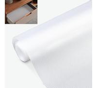 Yitexin Clear Shelf Liners for Kitchen Cabinets Non-Adhesive, Non-Slip Oil-Proof Refrigerator Liners Mats, Waterproof Drawer Liner for Kitchen (45x500 cm)