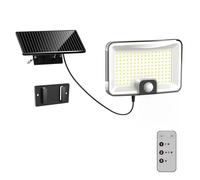 YITGOG Solar Lights Motion Sensor Outdoor Lights with CdTe Panel, 1000LM Solar Security Wall Lights - IP65 Waterproof &1500mAh Battery Solar Powered Outdoor Lights for Garden Yard Garage Porch