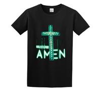 YITIANYUAN Halestorm Amen Fashion Tshirt for Men Size 3XL Black
