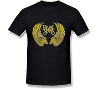 YITIANYUAN Men's Rival Sons T-Shirt Black Size XL