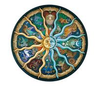 Yiting 1000 Piece Jigsaw Puzzles for Adults, 12 Constellation/Christmas Bird/Butterfly/Hummingbird/Mandala Flower/Darrell Bush Lake Puzzle Adult, Challenging Stress Relief Game Jigsaw Puzzle Idea Gift