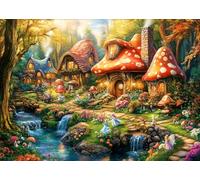 Yiting 1000 Piece Jigsaw Puzzles for Adults, Mushroom/Angel/Owl/Cat/Sea World/Sea turtle/Dolphin Jigsaw Puzzles 1000 Piece for Teen, Family Fun Challenging Game Stress Relief Jigsaw Puzzle Toy Gift