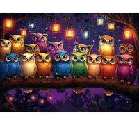 Yiting 1000 Piece Jigsaw Puzzles for Adults, Owl/Cat/Mushroom/Angel/Sea World/Sea turtle/Dolphin Jigsaw Puzzles 1000 Piece for Teen, Family Fun Challenging Game Stress Relief Jigsaw Puzzle Toy Gift