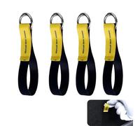 Yitokmc 4 PCS Car Door Emergency Pull Cords, High Strength Nylon Emergency Safety Pull Rope, Manual Door Quick-Release Escape Strap with Metal Buckle, Compatible with ModlY ModlY3
