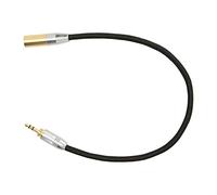 Yitre 3.5mm Male to Mini XLR 3pin Cable, 3.5mm Mini XLR Cable Stereo Audio Nickel Plated Shell for Microphone for Camera